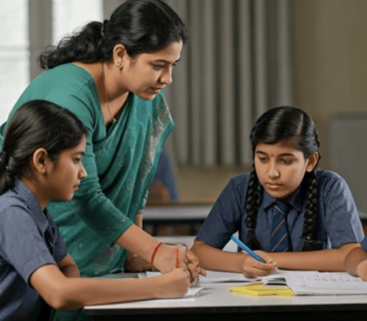 Middle School Math Students